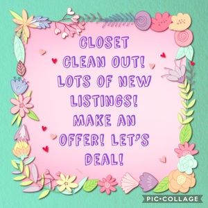 Closet Clean Out - Many New Listings!